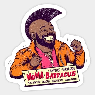 MDMA BARRACUS Sticker